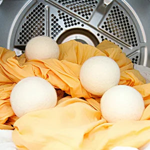 6Pcs Natural Wool Laundry Ball Set