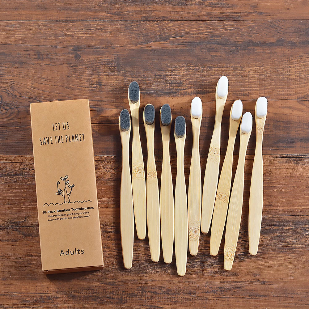 Eco-Friendly Soft Fiber Toothbrush