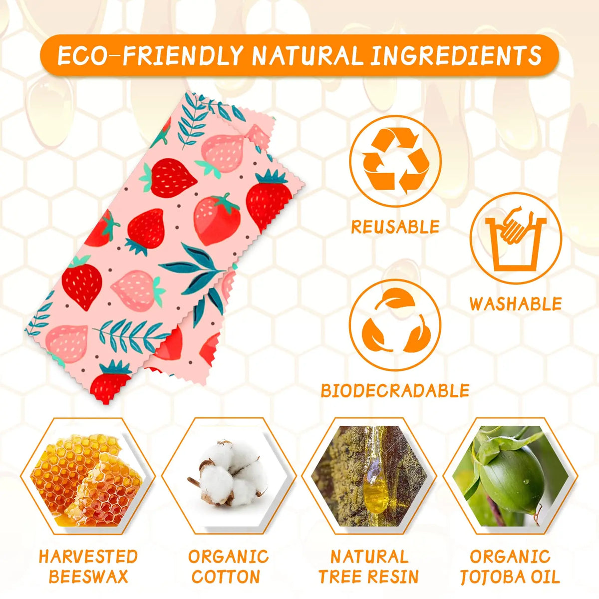 Reusable Beeswax Food Wrap