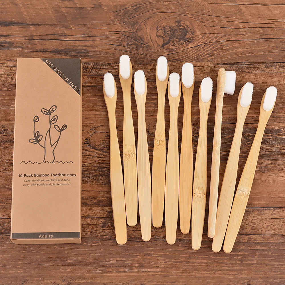 Eco-Friendly Soft Fiber Toothbrush