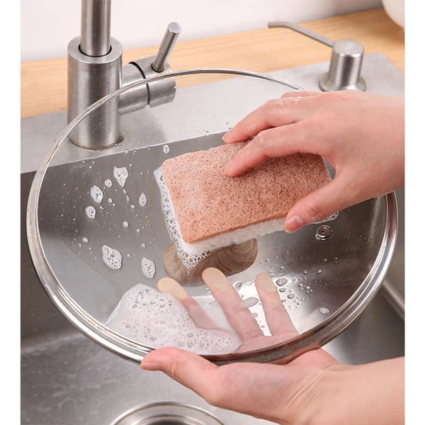 5Pcs Natural Scrub Sponge Set