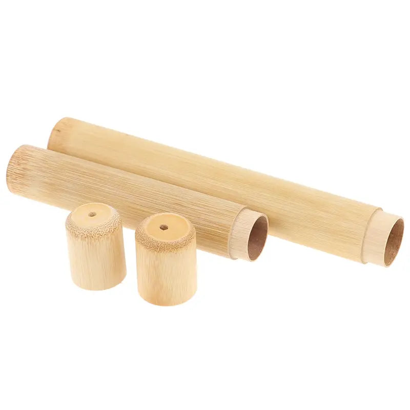 Natural Bamboo Toothbrush Travel Case