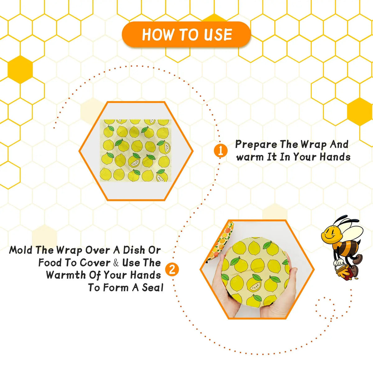 Reusable Beeswax Food Wrap