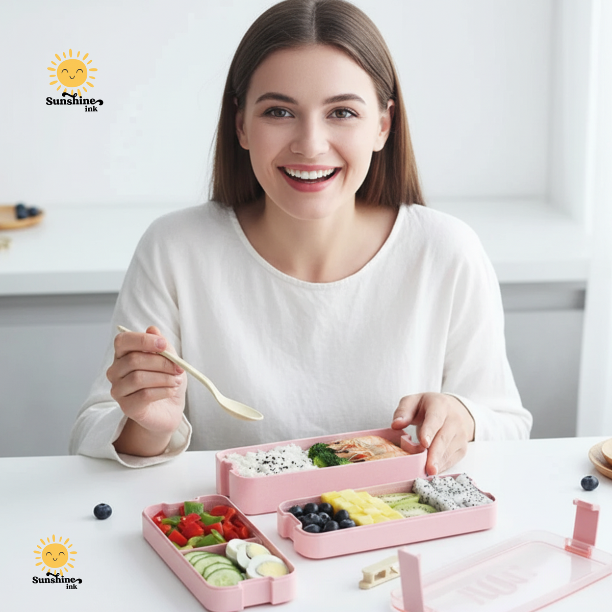 3-In-1 Eco-Friendly Bento Box
