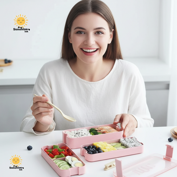 3-In-1 Eco-Friendly Bento Box
